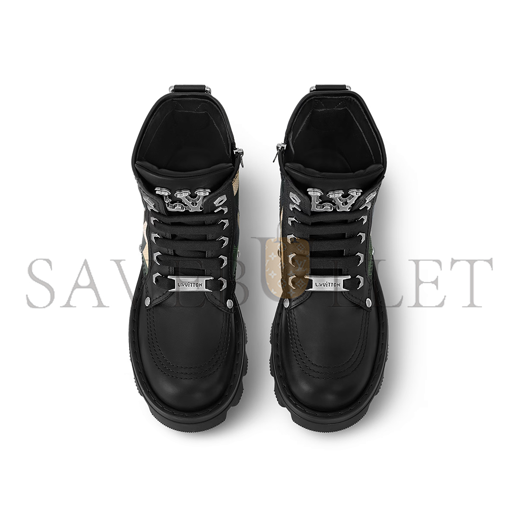 LOUIS VUITTON LV CHECKER COMBAT BOOT 1ACNEX